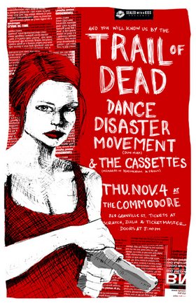 ...And You Will Know Us By the Trail of Dead, Dance Disaster Movement, Forget Cassettes @ Richard's On Richards Nov 4 2004 - May 14th @ Richard's On Richards