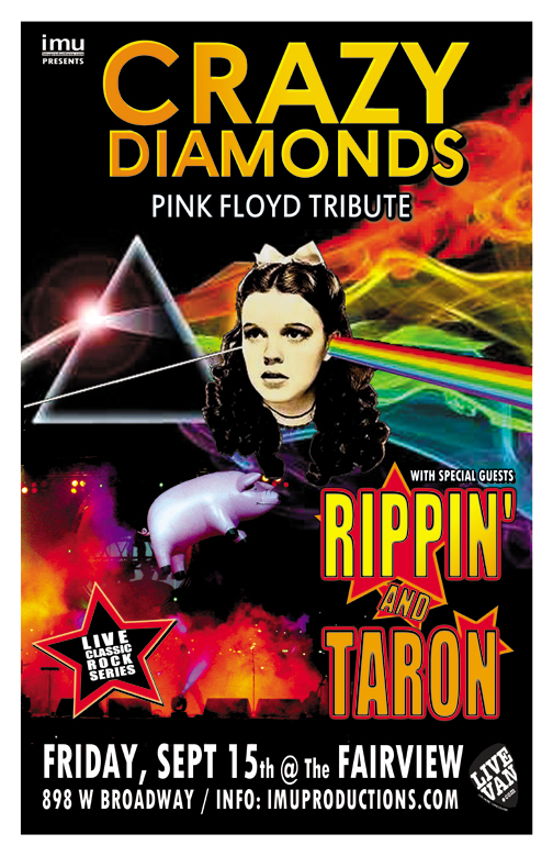 Crazy Diamonds, Rippin' and Taron @ Fairview Pub Sep 15 2017 - May 6th @ Fairview Pub