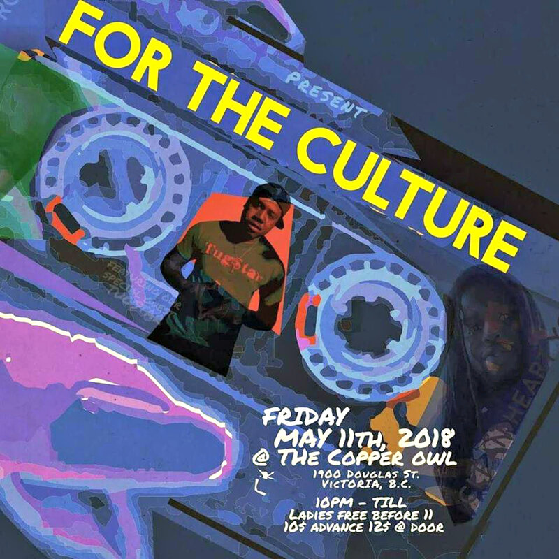 For The Culture: TugStar, DJ Lieutenantirie Iriedubs @ Copper Owl May 11 2018 - Jun 9th @ Copper Owl