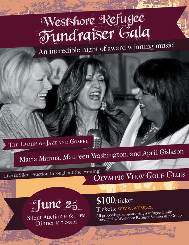Westshore Refugee Fundraiser Gala with 