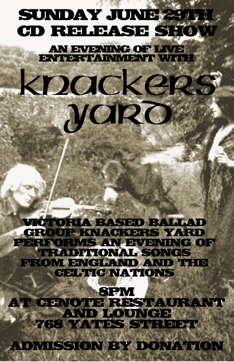 CD Release Show!: Knacker's Yard @ Cenote - Jun 29, 2014