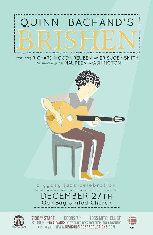 A Gypsy Jazz Celebration! @ Oak Bay United Church Dec 27 2014 - Jun 11th @ Oak Bay United Church