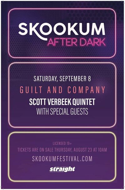 The Scott Verbeek Sextet @ Guilt & Co. - Sep 08, 2018