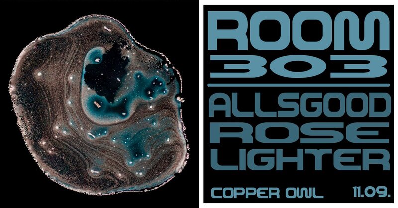 Room 303: Andrew Allsgood , Shane Lighter, Matt Rose @ Copper Owl Nov 9 2019 - May 5th @ Copper Owl
