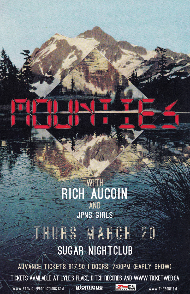 Mounties, Rich Aucoin, JPNS GIRLS @ Capital Ballroom Mar 20 2014 - May 6th @ Capital Ballroom