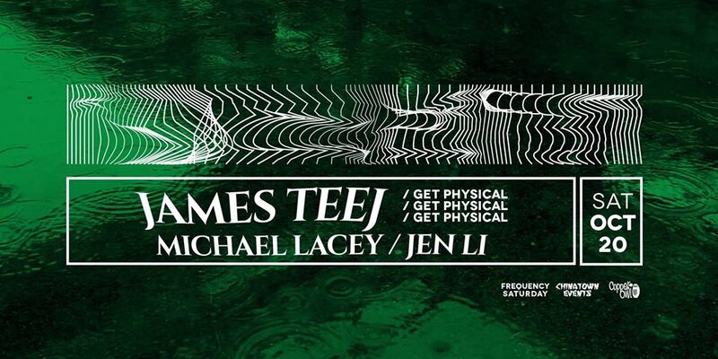 Frequency Saturday with: James Teej, Michael Lacey, Jen Li @ Copper Owl Oct 20 2018 - May 6th @ Copper Owl