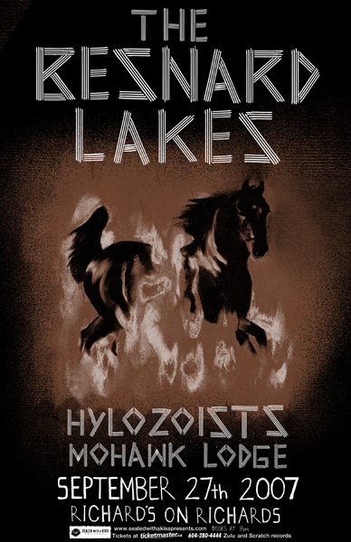 The Besnard Lakes, Hylozoists, Mohawk Lodge @ Richard's On Richards - Sep 27, 2007