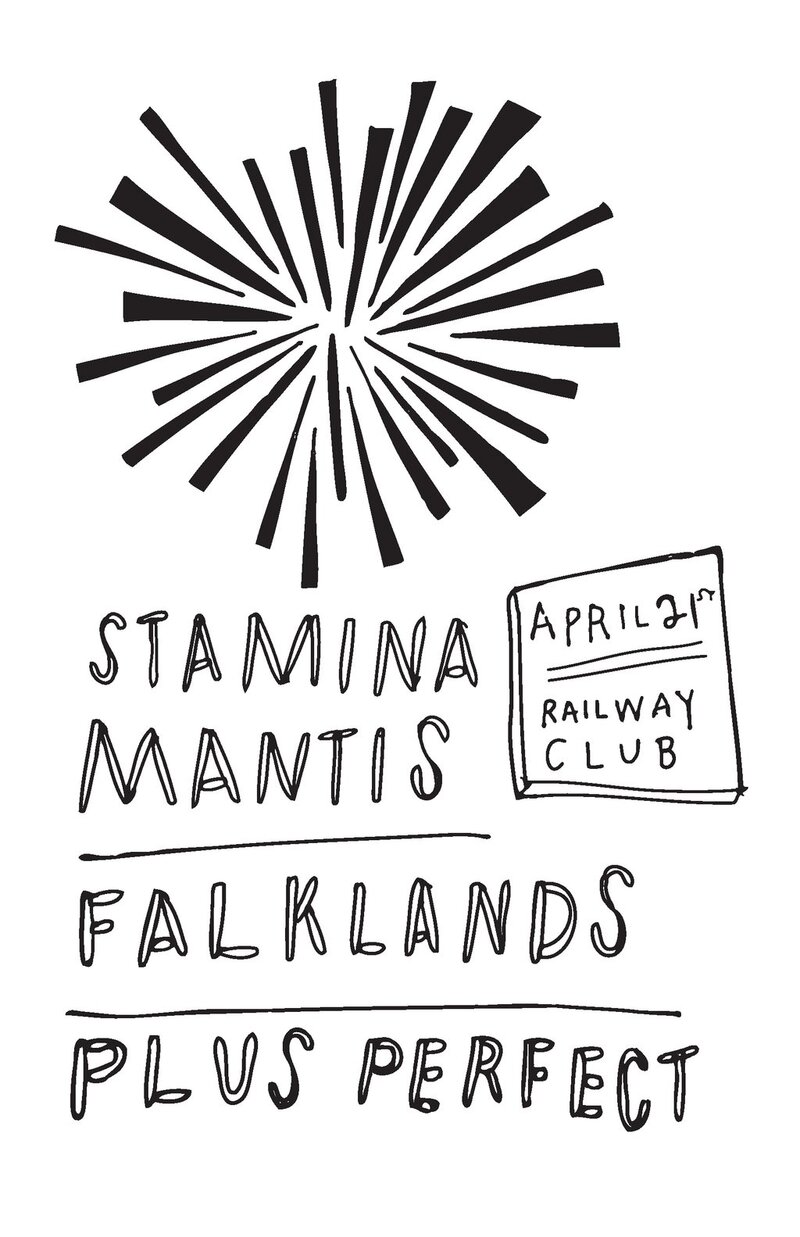 this gig will give me the HIVES: Plus Perfect, THE FALKLANDS, stamina mantis @ Railway Club - Apr 21, 2010