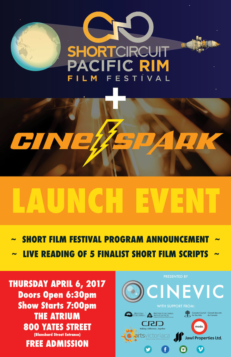 Short Circuit & CINESPARK Launch @ The Atrium Apr 6 2017 - May 6th @ The Atrium