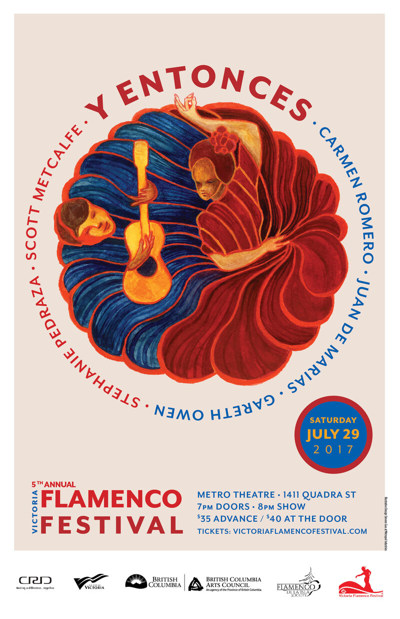 Y ENTONCES (flamenco dance performance): Carmen Romero, Juan de Marias, Gareth Owen, Stephanie Pedraza, Scott Metcalfe @ Metro Studio Jul 29 2017 - May 6th @ Metro Studio