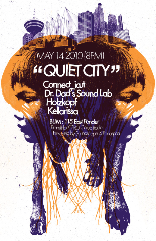 Quiet City:: Kellarissa, connect_icut, Holzkopf, Dr. Dad's Sound Lab @ Blim May 14 2010 - May 12th @ Blim
