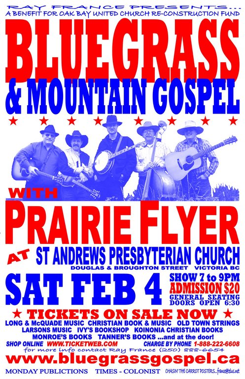 Prairie Flyer @ St. Andrews Presbyterian Church Feb 4 2006 - May 6th @ St. Andrews Presbyterian Church