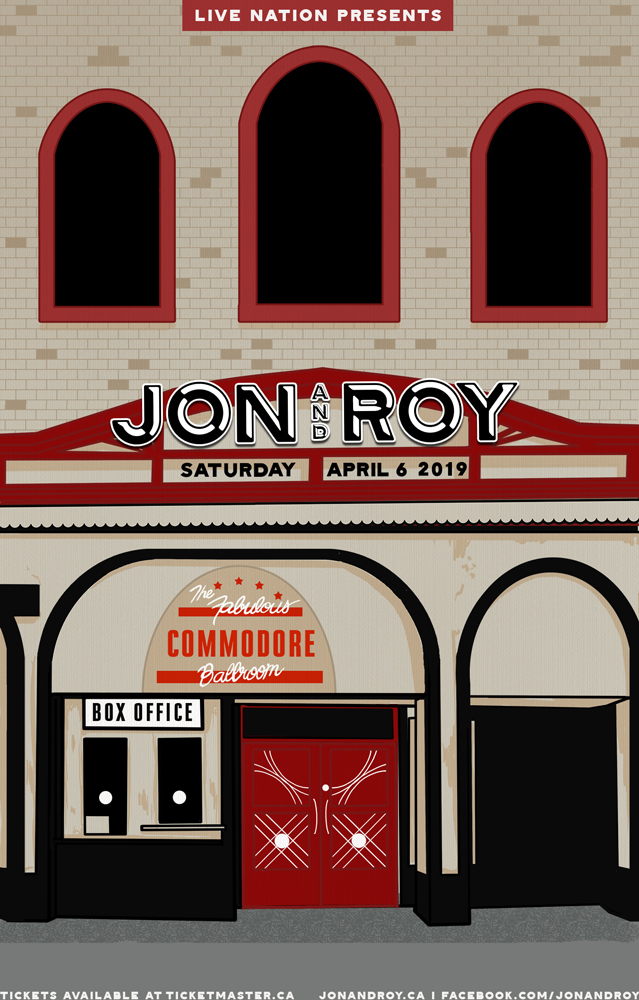 Jon and Roy @ Commodore Ballroom - Apr 06, 2019