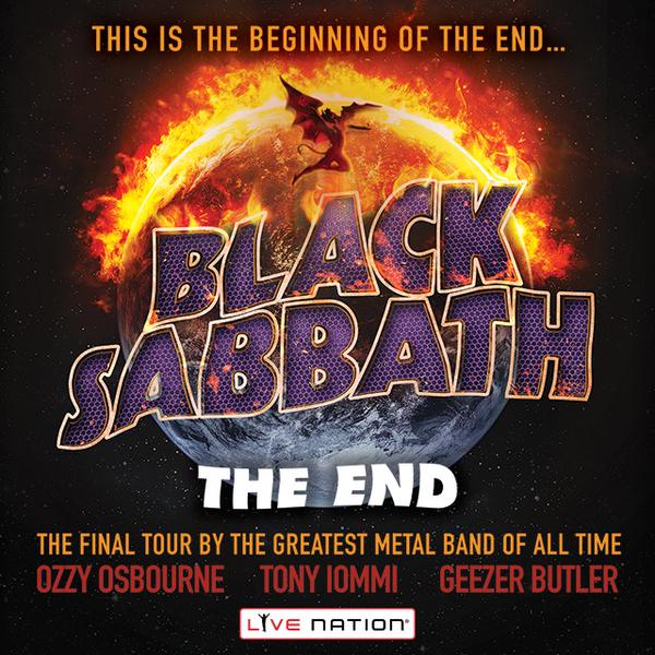Black Sabbath, Rival Sons @ Rogers Arena Mar 7 2016 - May 12th @ Rogers Arena