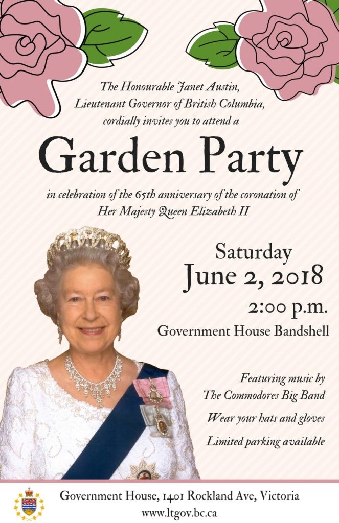 Garden Party: Commodores Big Band, Kim Greenwood @ Government House Bandshell, 1401 Rockland Ave. - Jun 02, 2018