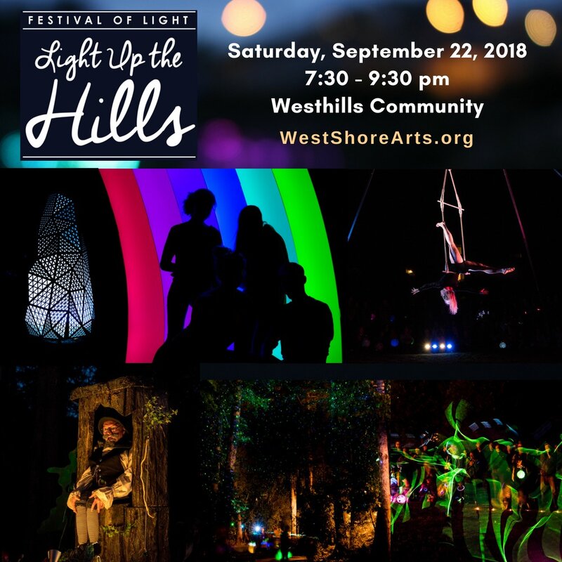Light Up the Hills Lantern Festival 2018: Phoenix Rainbow Project, Kaelyn Schmitt and Sarah Scheunhage, Limbic Media, Gabrielle Odowichuk and Marie Specht, Cam Bremner and Chris Lamb, Joshua Schmidt, Kaleidoscope Theatre for Young People, Quicksbottom Morris, Maple Leaf School of Russian Ballet, Victoria Conservatory of Music, June & July, Allison Marshall @ Belmont Secondary School Sep 22 2018 - May 1st @ Belmont Secondary School
