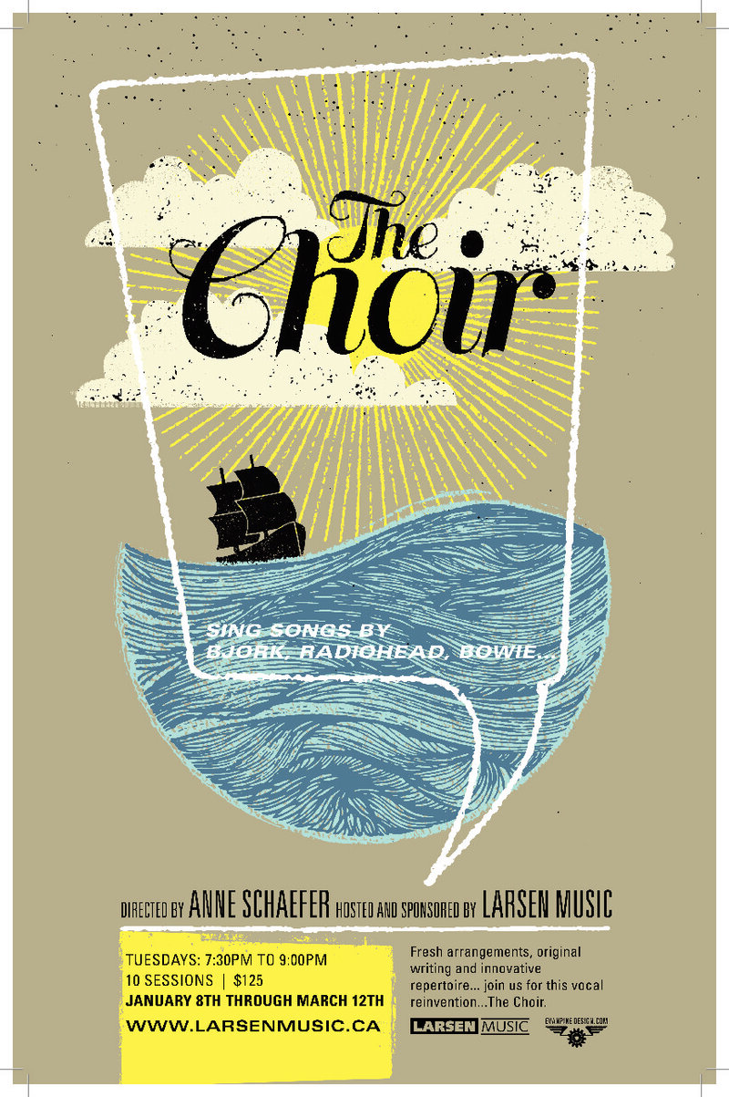 The Choir @ Larsen School Of Music Jan 8 2013 - May 6th @ Larsen School Of Music