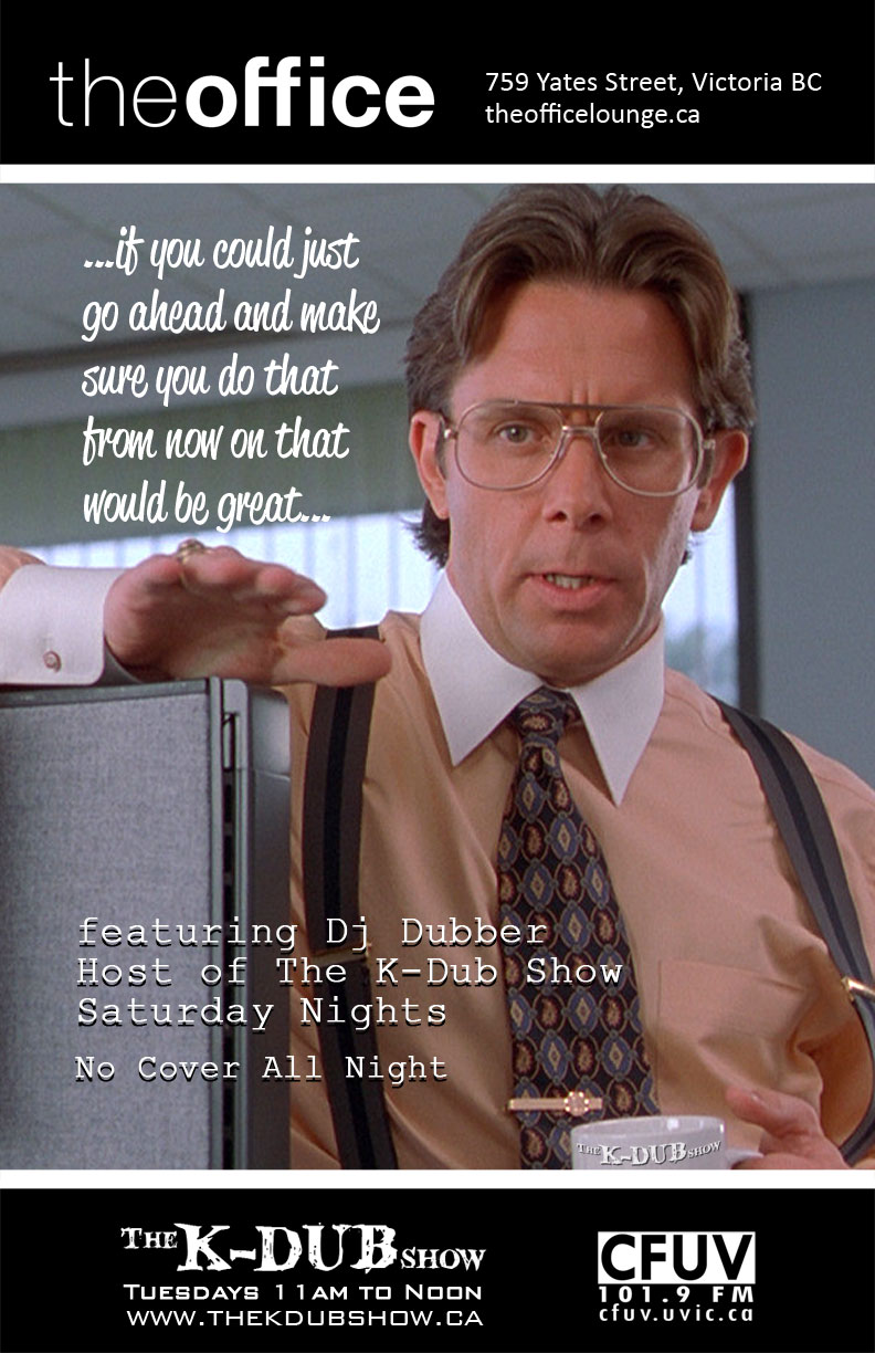 DJ DUBBER @ TheOfficeLounge Nov 12 2011 - May 6th @ TheOfficeLounge