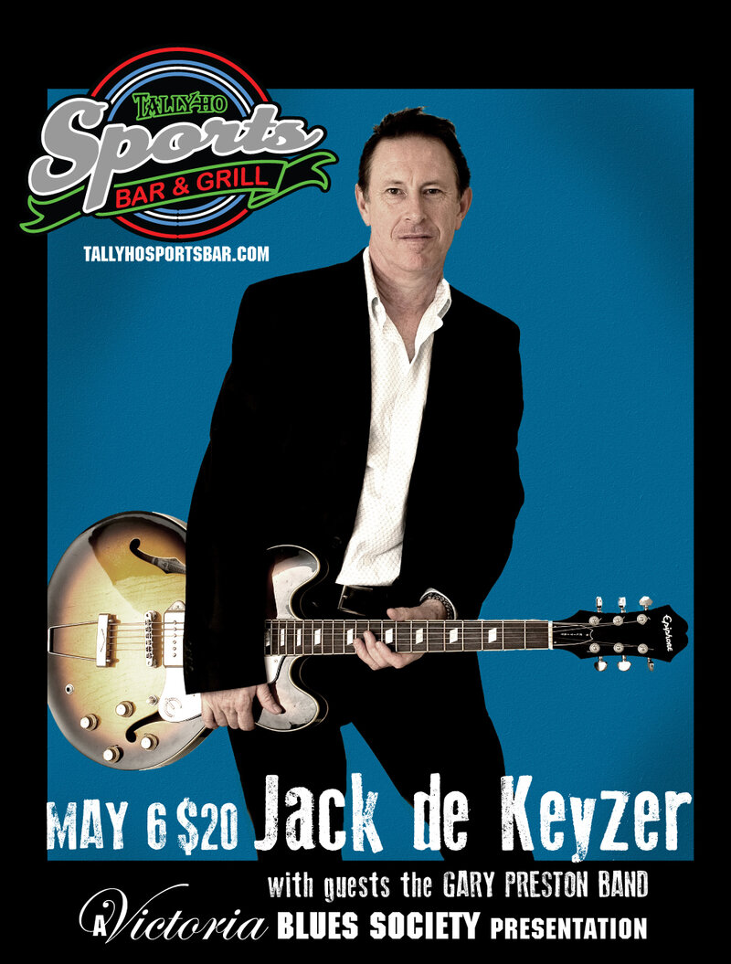 Jack de Keyzer, GARY PRESTON @ Tally Ho Sports Bar and Grill - May 06, 2016