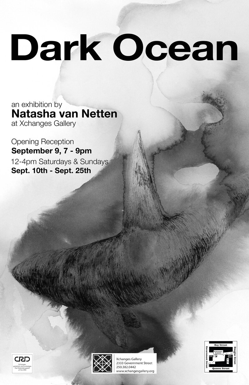 Dark Ocean: Natasha van Netten @ Xchanges Gallery Sep 9 2016 - May 6th @ Xchanges Gallery