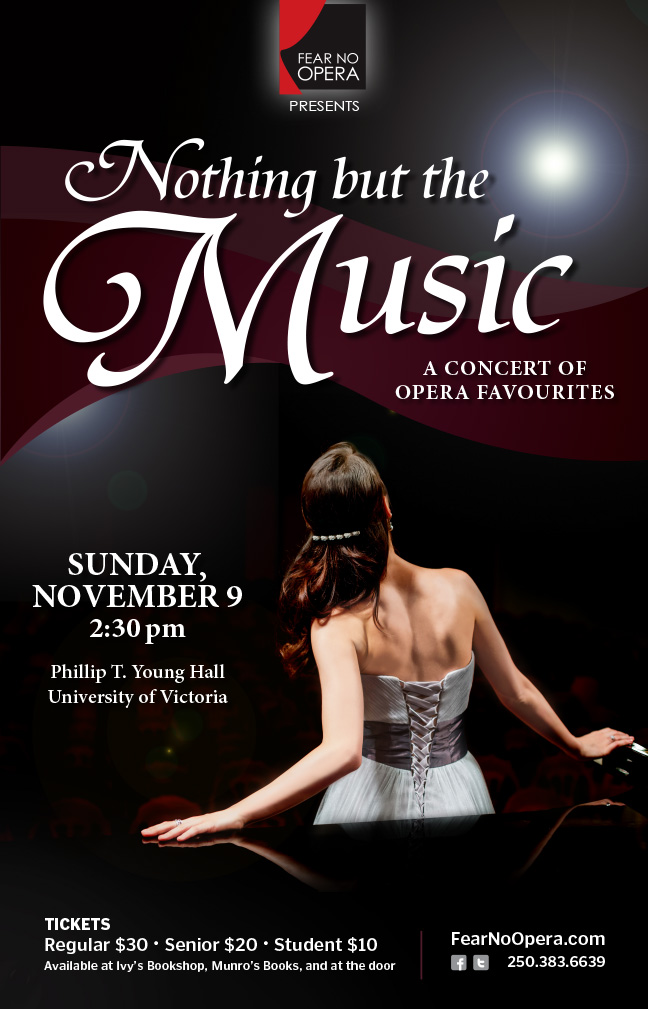 Nothing But The Music: Adam Dyjach, Anna Shill, Inge Illman, Julia Rooney , Neil Reimer, Olivia Selig, Tyler Fitzgerald @ Phillip T. Young Recital Hall (Uvic) Nov 9 2014 - May 19th @ Phillip T. Young Recital Hall (Uvic)
