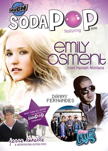MuchMusic SodaPOP 2010: Emily Osment, Danny Fernandes, Jessie Labelle, The New Cities, Alyssa Reid @ The Centre in Vancouver for Performing Arts - Jun 05, 2010