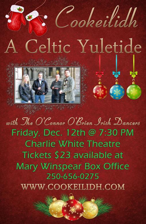 COOKEILIDH - A Celtic Yuletide: Cookeilidh @ Mary Winspear Centre Dec 12 2014 - Jun 8th @ Mary Winspear Centre