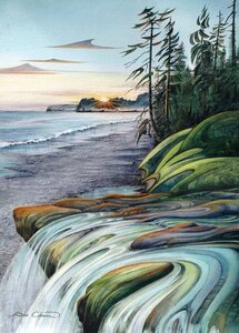 Sandcut Beach by 
Sue Coleman