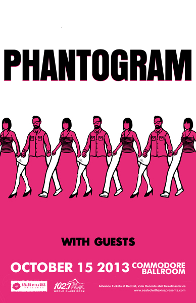 Phantogram, Giraffage @ The Commodore Ballroom Oct 15 2013 - May 6th @ The Commodore Ballroom