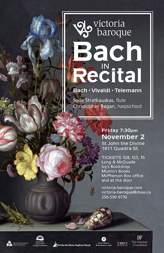 Bach in Recital: Victoria Baroque @ St. John The Divine Nov 2 2018 - May 6th @ St. John The Divine