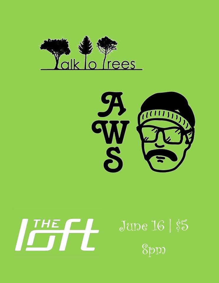 Talk to Trees + Author With Sunburn at The Loft Pub @ The Loft (Victoria) Dec 31 1969 - Jun 4th @ The Loft (Victoria)
