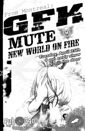 Montreal Metalcore: GFK, Mute, New World On Fire @ Pub 340 - Apr 25, 2006