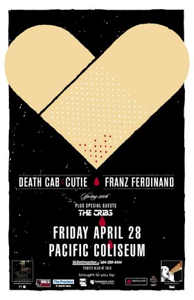 Franz Ferdinand / Death Cab for Cutie, Franz Ferdinand, Death Cab for Cutie, The Cribs @ Pacific Coliseum Apr 28 2006 - May 12th @ Pacific Coliseum