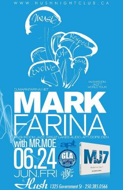 MARK FARINA @ HUSH: Dj Mark Farina, Lori J Ward @ Hush Jun 24 2011 - May 20th @ Hush