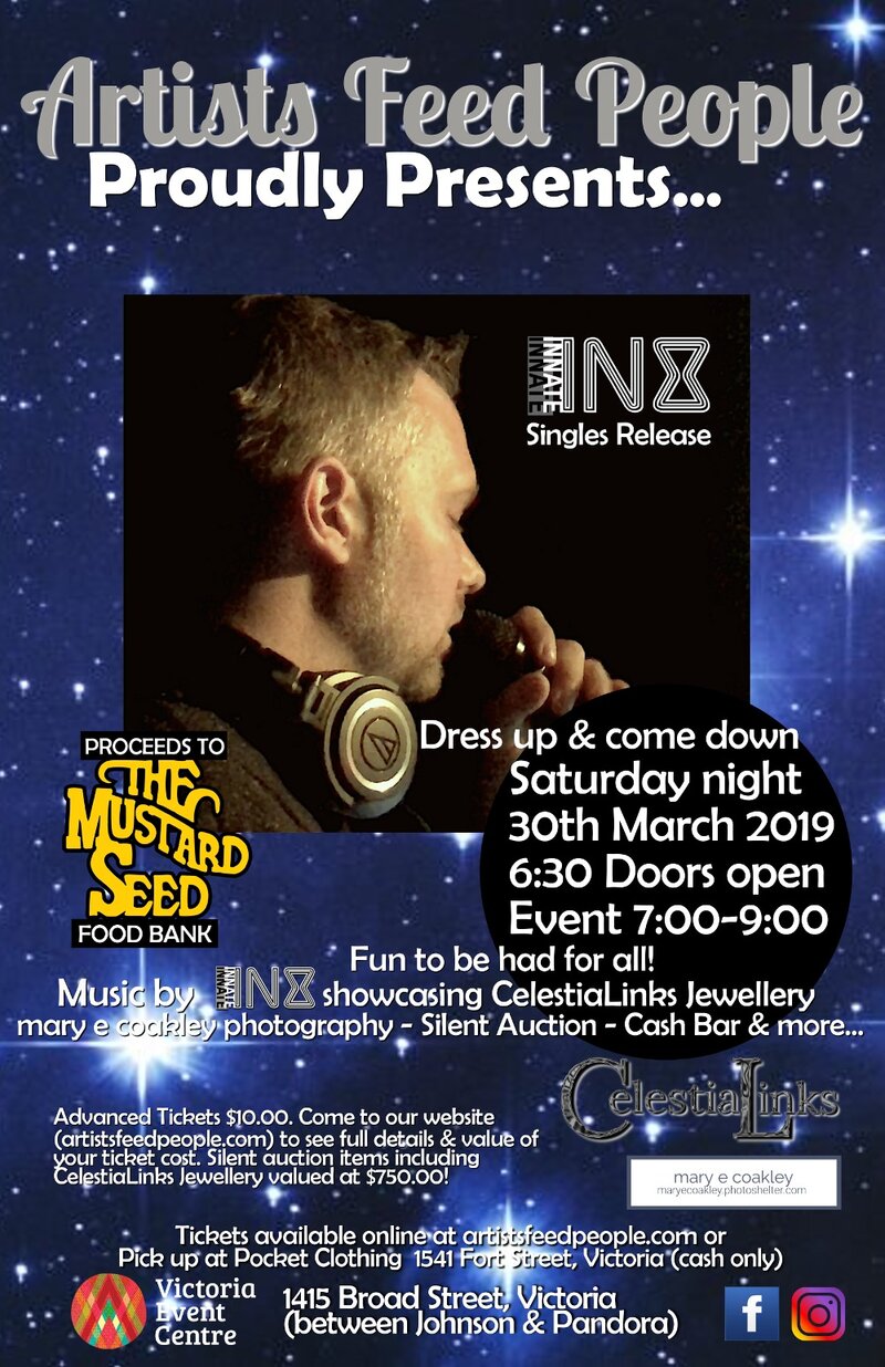 Artists Feed People: IN8 @ Victoria Event Centre Mar 30 2019 - Jun 9th @ Victoria Event Centre
