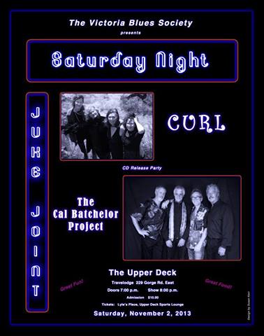 Cal Bachelor, CURL @ Upper Deck (in the Gorge Travelodge) Nov 2 2013 - May 21st @ Upper Deck (in the Gorge Travelodge)
