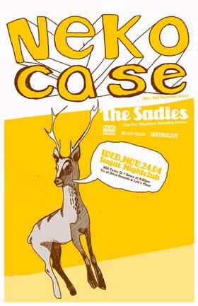 SOS Productions presents: Neko Case, The Sadies @ Capital Ballroom Dec 31 1969 - May 18th @ Capital Ballroom