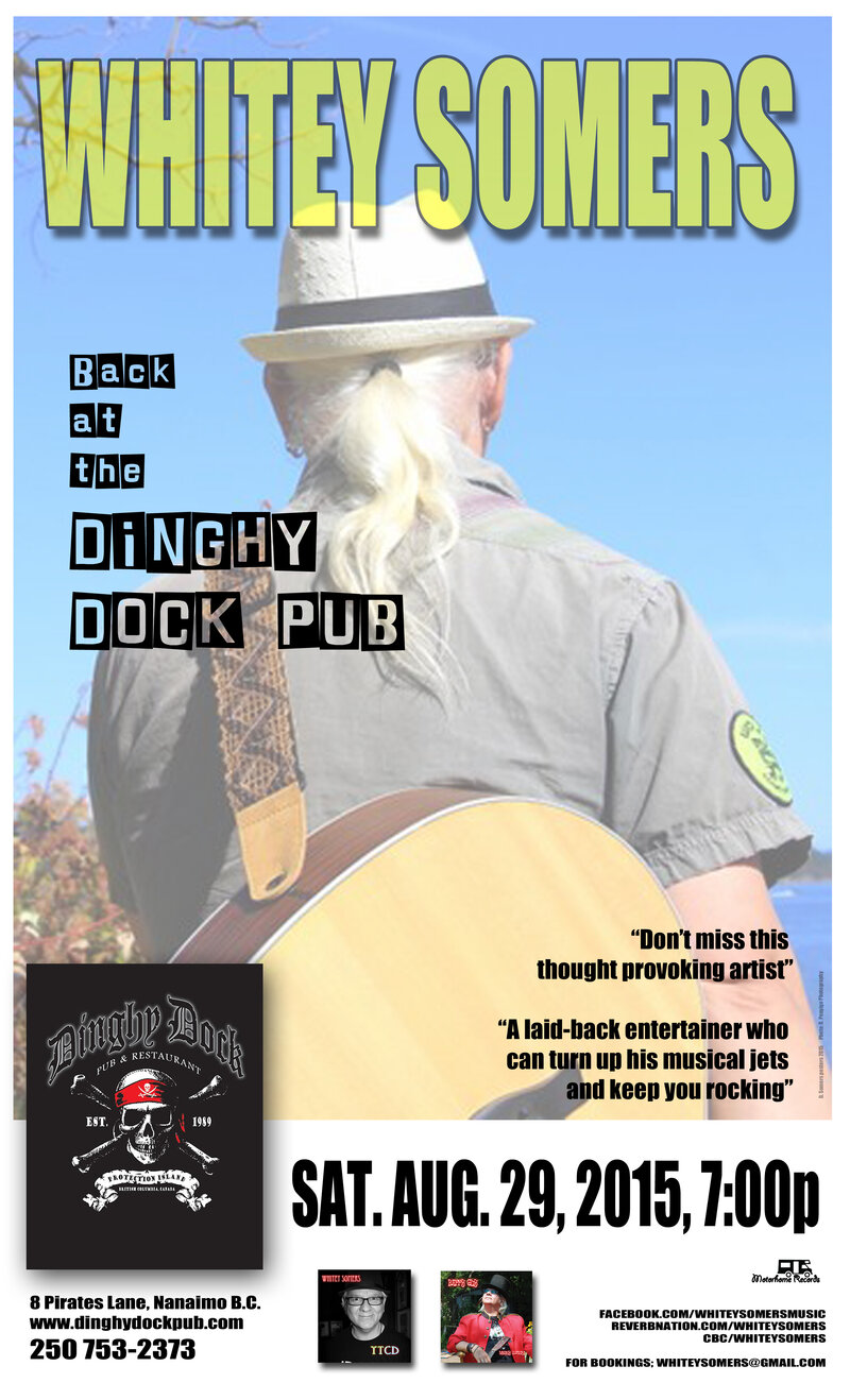 Whitey Somers @ Dinghy Dock Pub - Aug 29, 2015