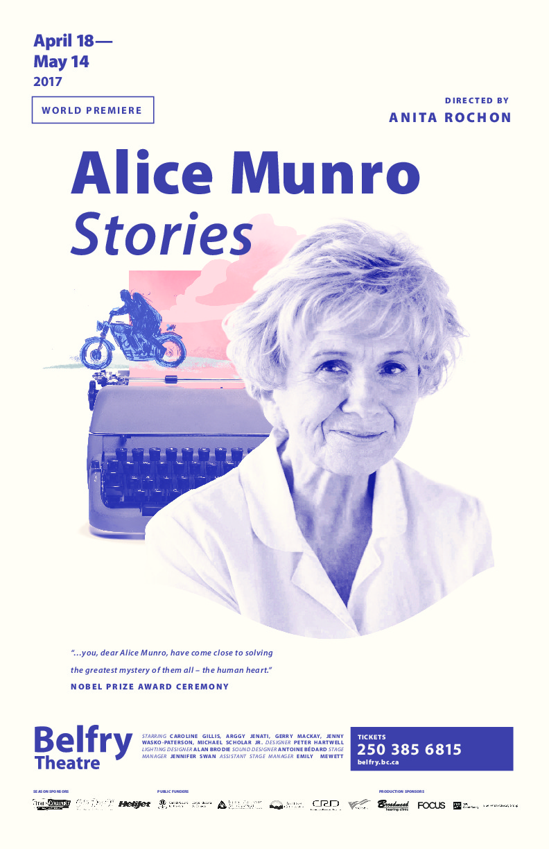 Alice Munro Stories @ Belfry Theatre May 14 2017 - Jun 16th @ Belfry Theatre