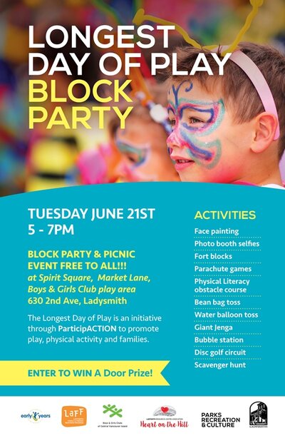 Longest Day of Play Block Party @ Spirit Square - Jun 21, 2016