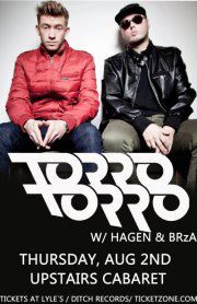TORRO TORRO , Sam Hagen, BRaA @ Upstairs Aug 2 2012 - Jun 8th @ Upstairs