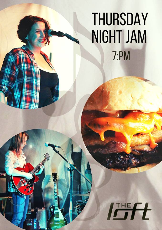 Thursday Night Jam at the Loft @ The Loft (Victoria) Mar 29 2018 - Jun 4th @ The Loft (Victoria)