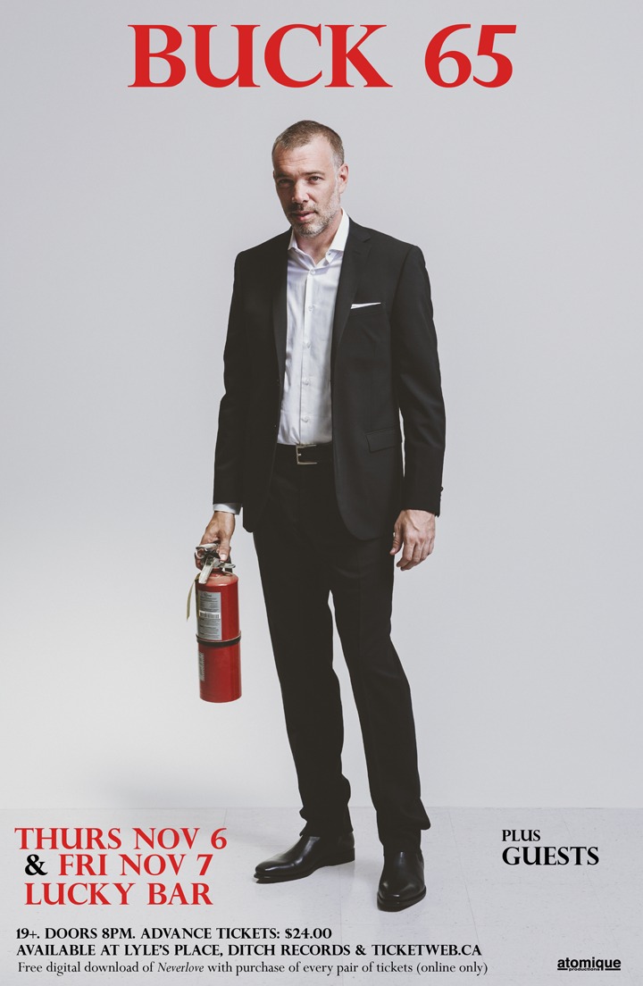 Buck 65, Sc Mira @ Lucky Bar Nov 6 2014 - May 7th @ Lucky Bar