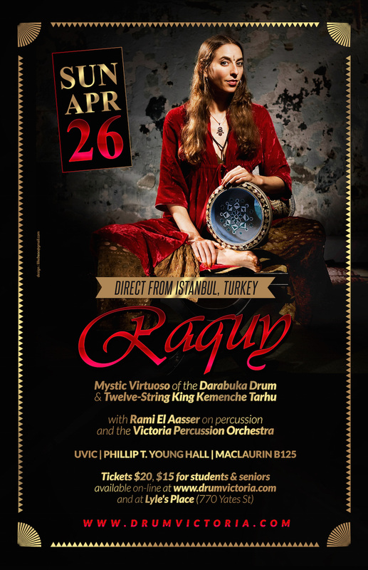 Raquy Live in Victoria: Raquy, Rami El Aasser @ Phillip T. Young Recital Hall (Uvic) Apr 26 2015 - May 7th @ Phillip T. Young Recital Hall (Uvic)