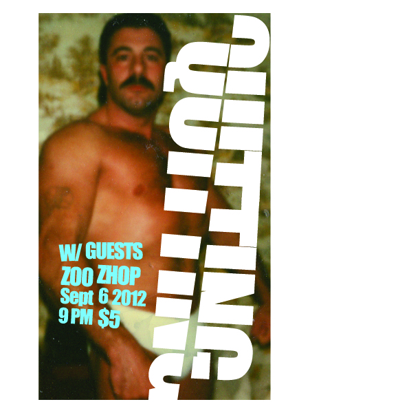 Quitting, MORMON CROSSES @ zoo shop Sep 6 2012 - May 7th @ zoo shop