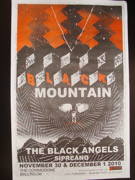 The Dropout Boogie Tour: Black Mountain, The Black Angels, Sipreano @ The Commodore Ballroom - Nov 30, 2010