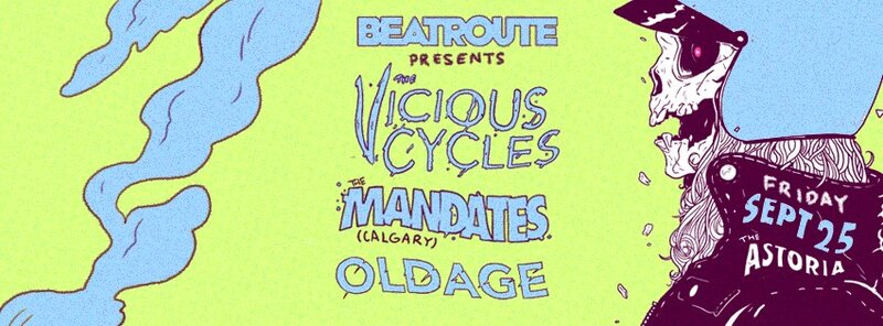 The Vicious Cycles, Mandates, Oldage @ The Astoria  Sep 25 2015 - May 6th @ The Astoria 