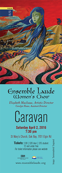 Caravan: Ensemble Laude @ St. Mary's Anglican Church Apr 2 2016 - May 22nd @ St. Mary's Anglican Church