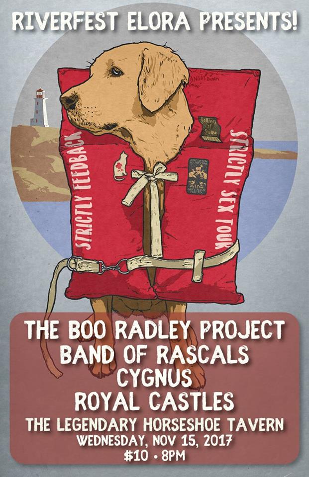 Band of Rascals, The Boo Radley Project, Cygnus @ The Horseshoe Nov 15 2017 - May 9th @ The Horseshoe