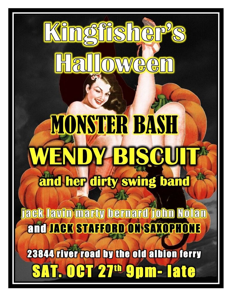 Wendy Biscuit Band @ Kingfisher's Bar and Grill Oct 27 2012 - May 7th @ Kingfisher's Bar and Grill